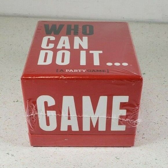Who Can Do It Party Game New Sealed - Picture 1 of 8